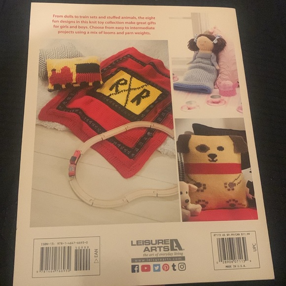 Leisure Arts knitting book lot (3 books) - Picture 3 of 7